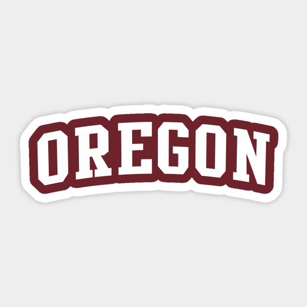 Oregon Sticker by Novel_Designs